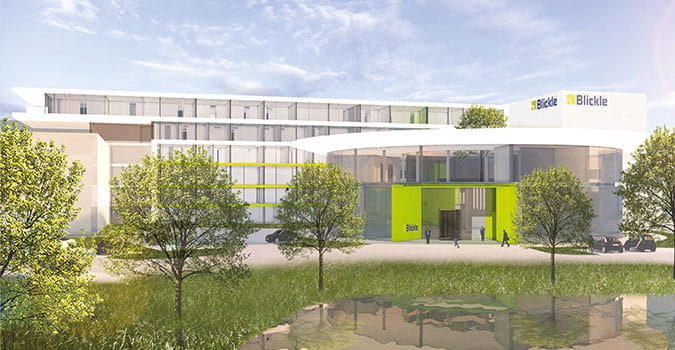 Nuevo edificio administrativo en la sede central de Rosenfeld